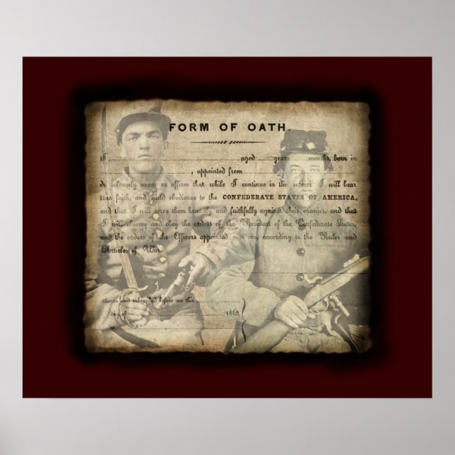 Amtseid Poster (Vorne)