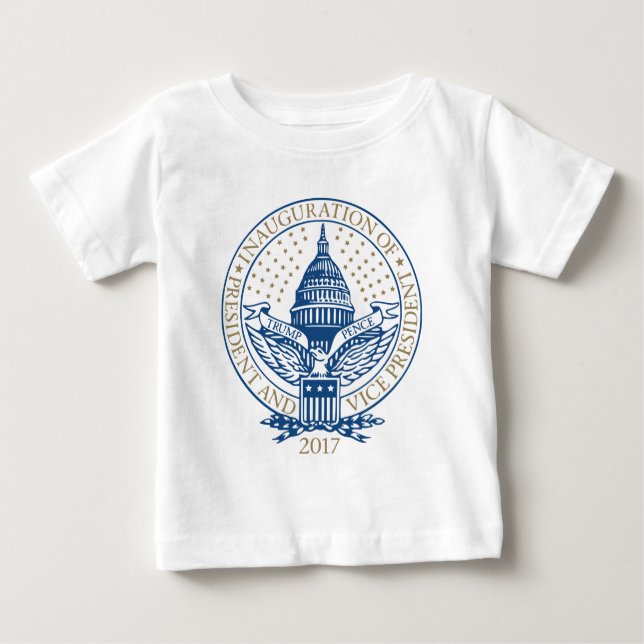 Amtseinführung des Präsidenten 2017 Donald Trump P Baby T-shirt (Vorderseite)