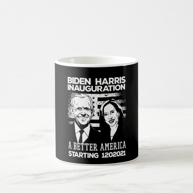 Amtseinführung des Präsidenten Biden Harris 2021 Kaffeetasse (Mittel)
