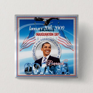 Amtseinführung von Barack Obama Button
