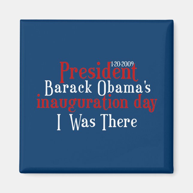 Amtseinführung von Präsident Obamas Magnet (Vorne)