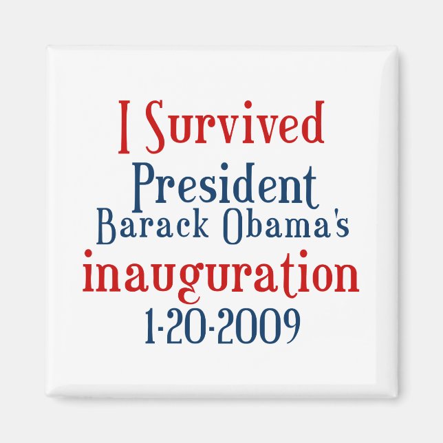 Amtseinführung von Präsident Obamas Magnet (Vorne)