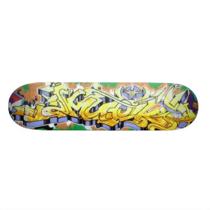 Amuck abstrakte Graffiti-WandSkateboards Skateboard