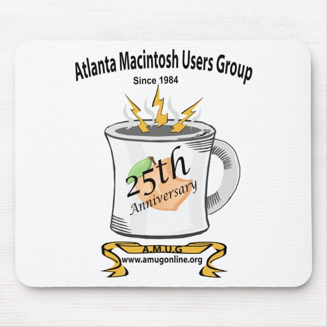 AMUG 25. Jahrestag MousePad (Vorne)