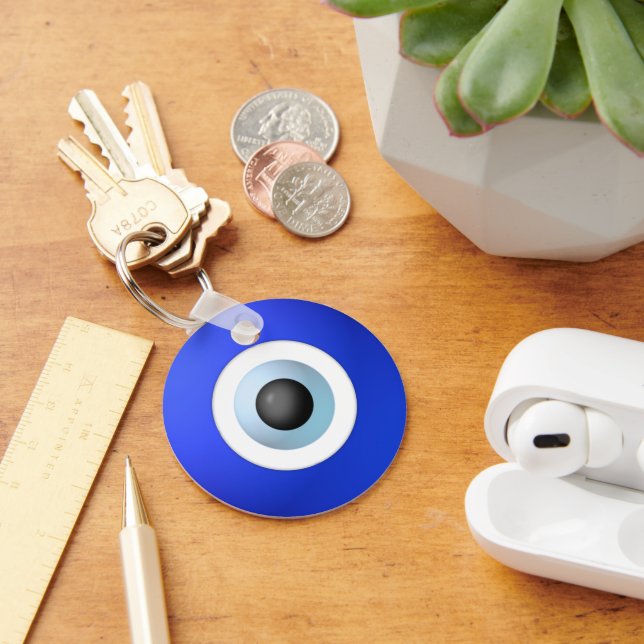 Amulet um das böse Auge abzuwehren Schlüsselanhänger (Schreibtisch)