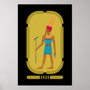 Amun Gott der Luft Poster