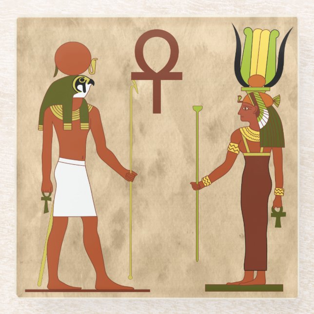 Amun Ra Glasuntersetzer (Vorderseite)