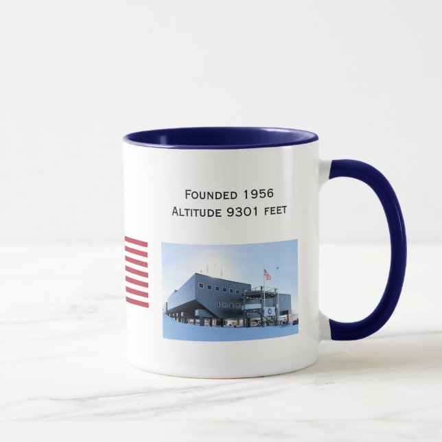 Amundsen-Scott Südpol Stations-Tasse Tasse (Rechts)