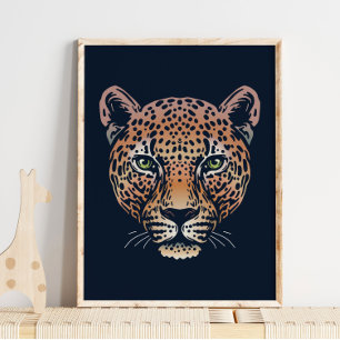 Amur Jaguar Wildlife Print   Jaguar Print Poster