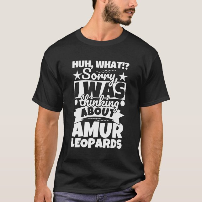 Amur Leopards T-Shirt (Vorderseite)