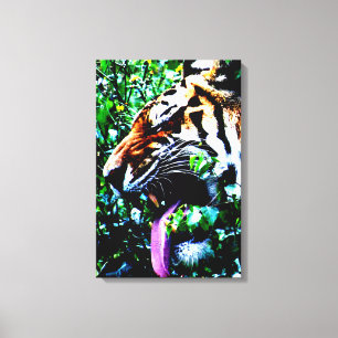 Amur Tiger 16x24 (40x60cm) Waccnm Leinwanddruck
