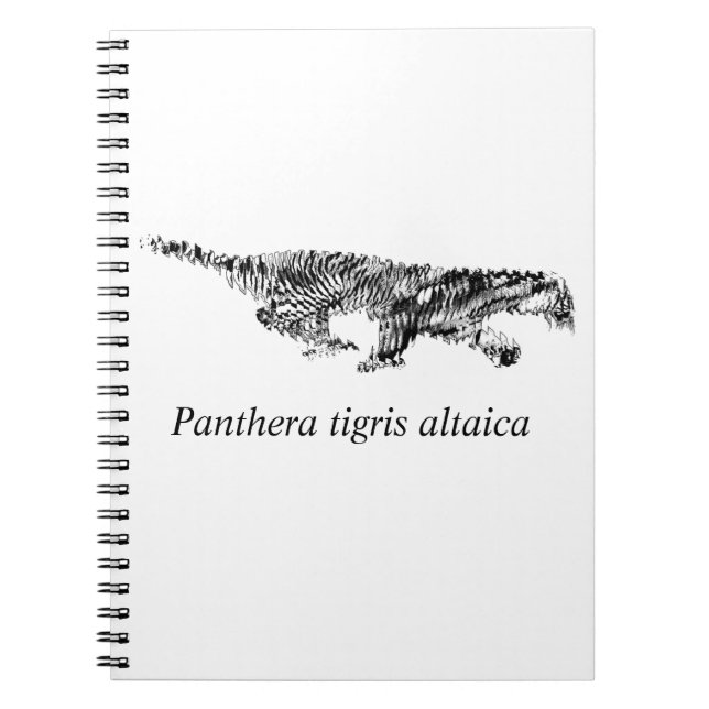 Amur Tiger#2 Notizblock (Vorderseite)