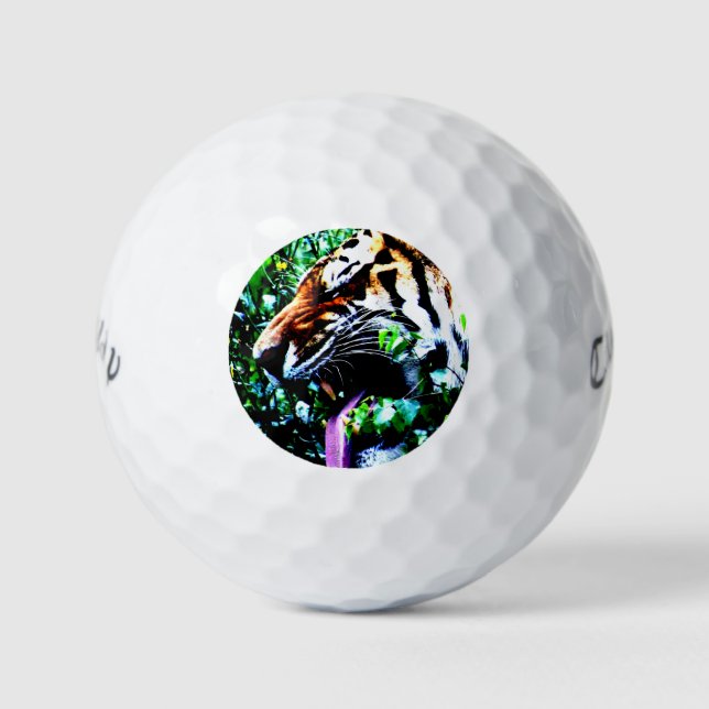 Amur Tiger cwb gbcnm Golfball (Vorderseite)