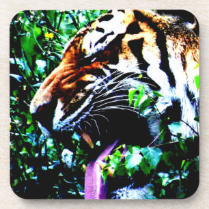 Amur Tiger Küstenercnm Getränkeuntersetzer