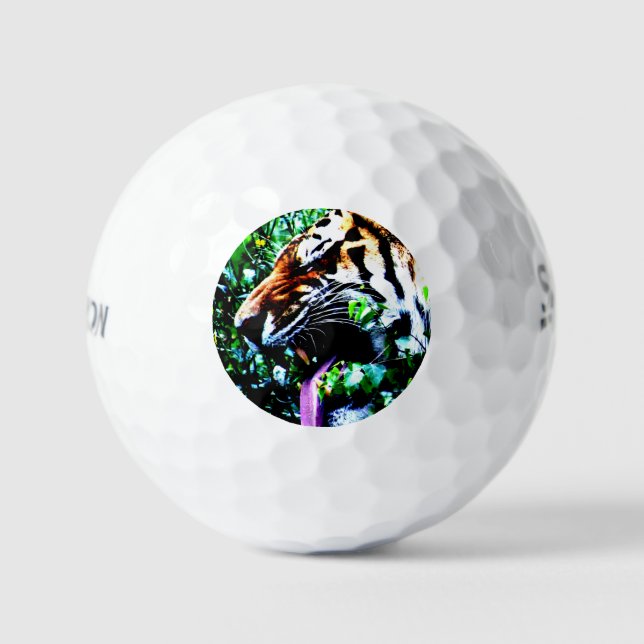 Amur Tiger ssf gbcnm Golfball (Vorderseite)
