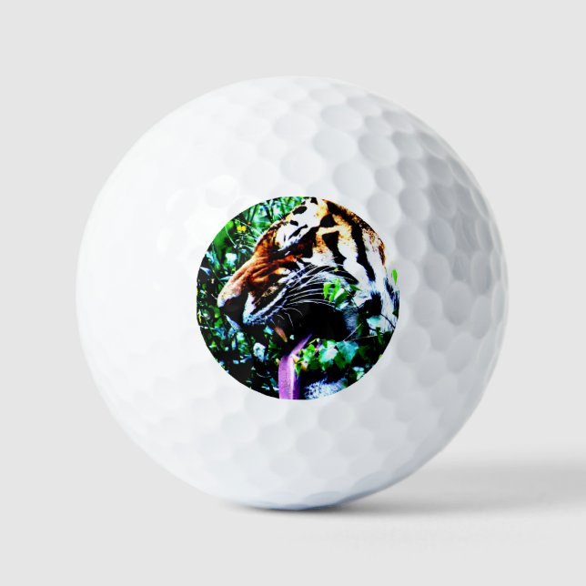 Amur Tiger va gbcnm Golfball (Vorderseite)