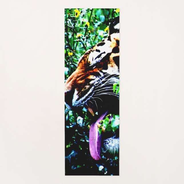 Amur Tiger ymcnm Yogamatte (Vorderseite)