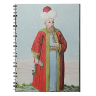 Amurath (Murad) (1404-51) Sultan II 1421-51, von Notizblock