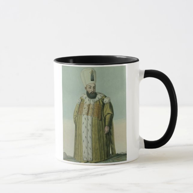 Amurath (Murad) (1546-95) Sultan III 1574-95, von Tasse (Rechts)