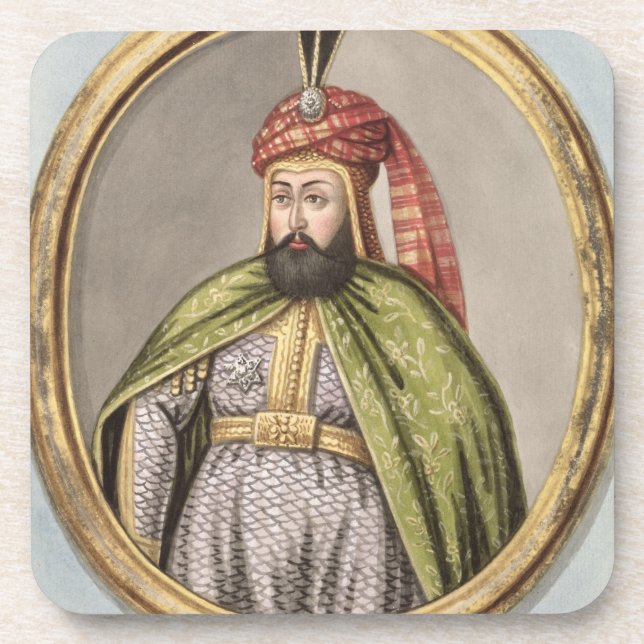 Amurath (Murad) (1612-40) Sultan IV 1623-40, von Getränkeuntersetzer (Vorderseite)