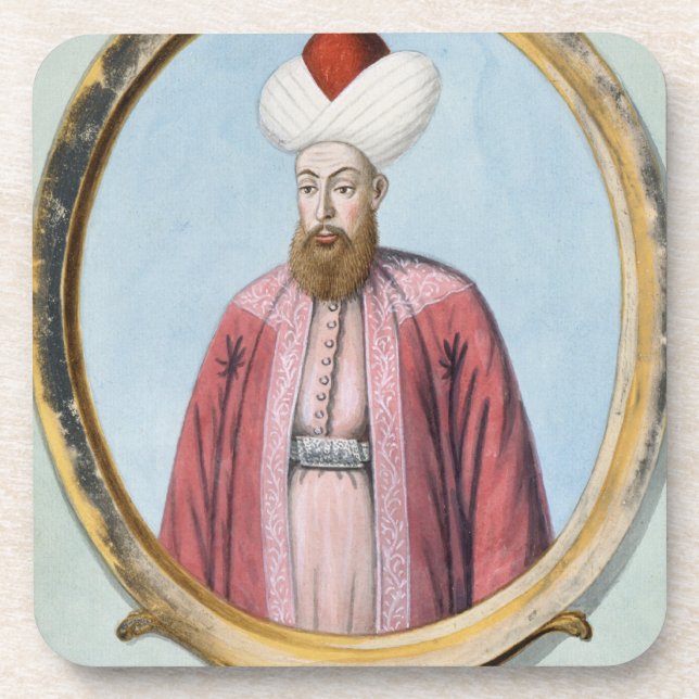 Amurath (Murad) I (1319-89), Sultan 1359-89, von Untersetzer (Vorderseite)