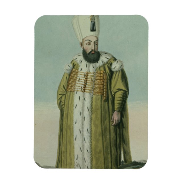 Amurath (Murad) III (1546-95) Sultan 1574-95, aus Magnet (Vertikal)