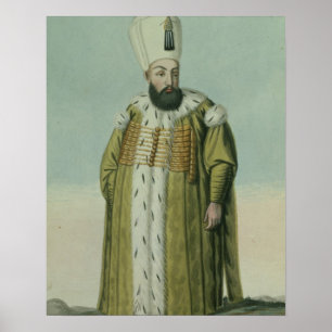 Amurath (Murad) III (1546-95) Sultan 1574-95, aus Poster