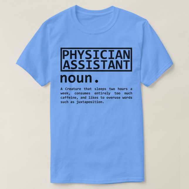 amüsanter Arzt-Assistent Classic TShirt (Design vorne)