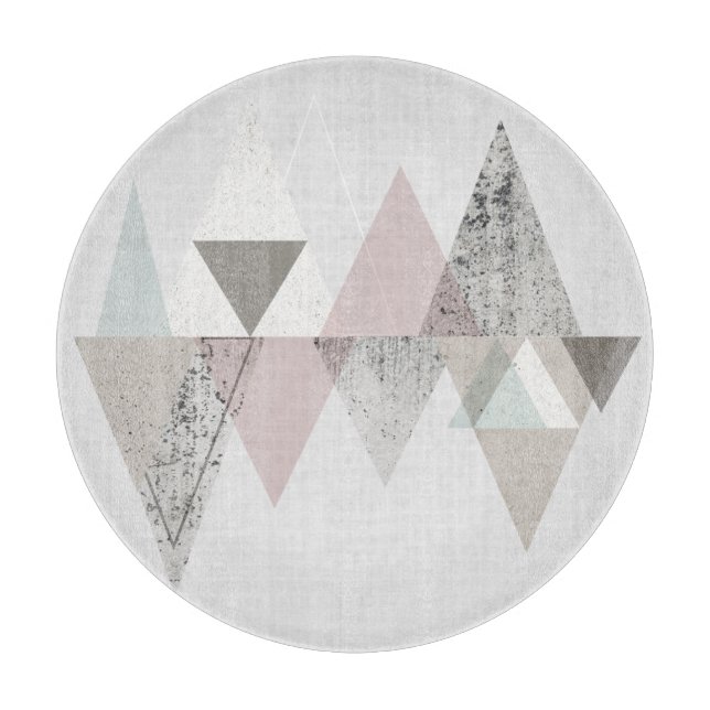 Amuse II | Geometrisch modern Schneidebrett (Vorderseite)