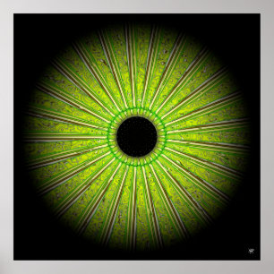 Amüsierte Pflanze Poster