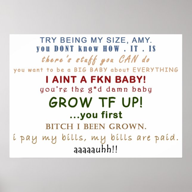 Amy and Tammy 1000lb Sisters Poster (Vorne)