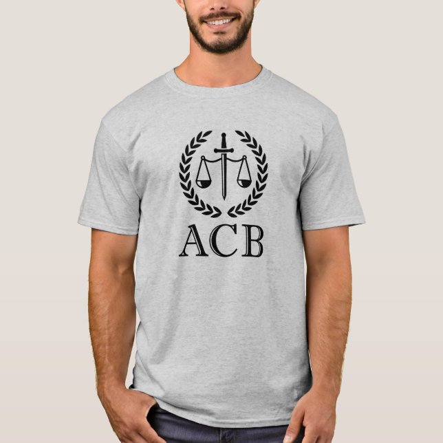 Amy Coney Barrett ACB Justice T-Shirt (Vorderseite)