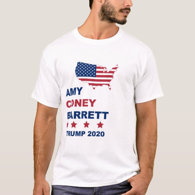 AMY CONEY BARRETT & TRUMP 2020 T - SHIRT (Vorderseite)
