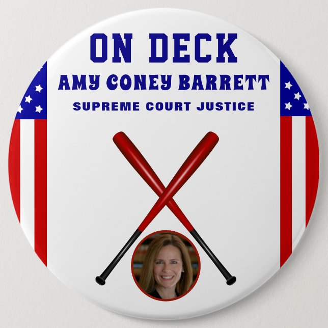 AMY CONEY BARRETT US SUPREME GERICHTSHOF BUTTON (Vorderseite)