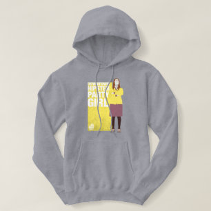 Amy   Downtown Hipster Party Girl Hoodie