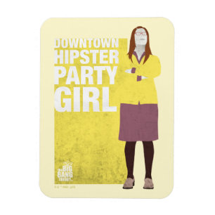 Amy   Downtown Hipster Party Girl Magnet