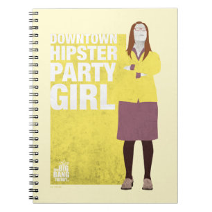 Amy   Downtown Hipster Party Girl Notizblock