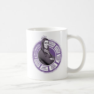 Amy Farrah Fowler Info Graphic Kaffeetasse