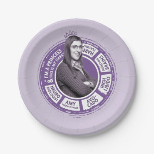 Amy Farrah Fowler Info Graphic Pappteller