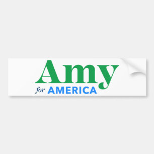 Amy Klobuchar 2020 Amy for President Autoaufkleber
