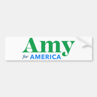 Amy Klobuchar 2020 Amy für den Präsidenten Autoaufkleber