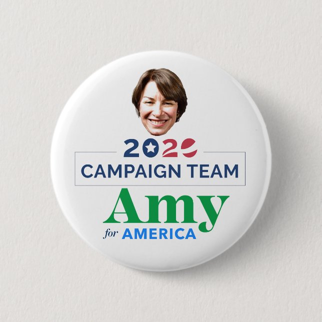Amy Klobuchar 2020 Button (Vorderseite)