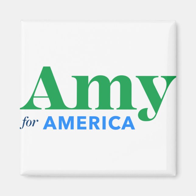 Amy Klobuchar für den Präsidenten 2020 Magnet (Vorne)