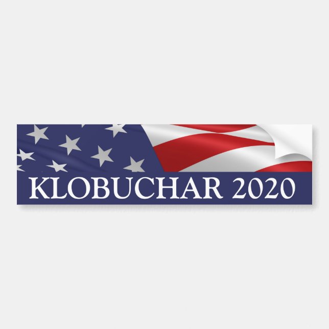 Amy Klobuchar für Präsident 2020 Autoaufkleber (Vorne)