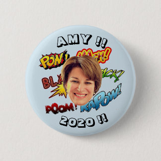 Amy Klobuchar für Präsidenten 2020 Button