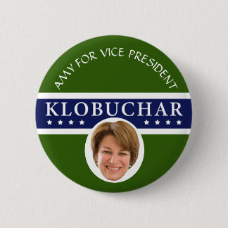 Amy Klobuchar für Veep im Jahr 2020 Button