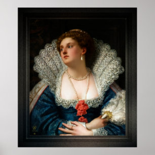 Amy Robsart von William Frederick Yeames Poster