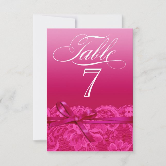 Amy Table Card-7 Einladung (Vorderseite)