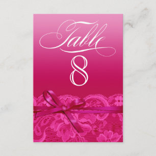 Amy Table Card-8 Einladung