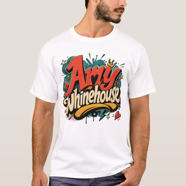 Amy Whinehouse T-Shirt (Vorderseite)